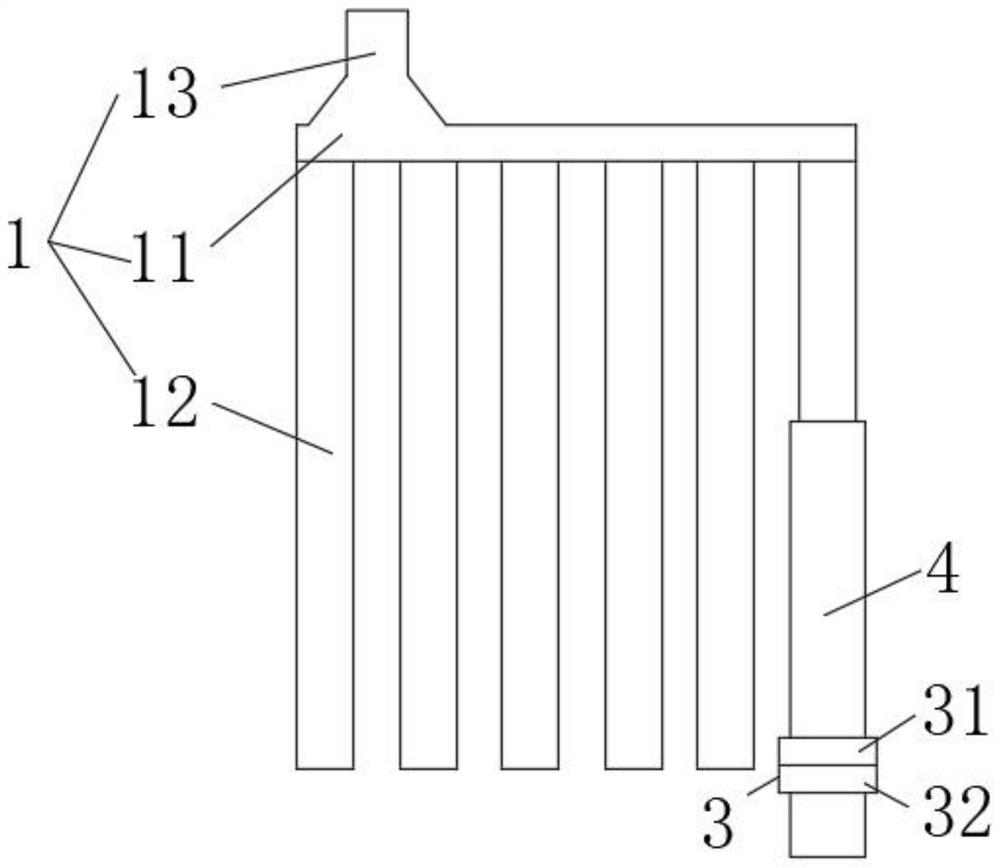 Tubular positive plate paste extruding device and method