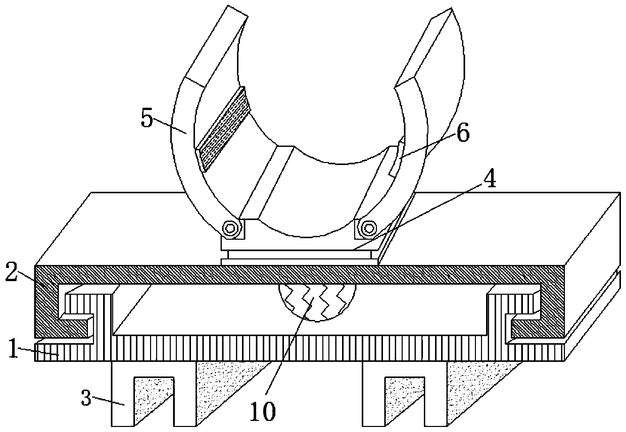 Clinical nursing head cooling device and cooling method for neurosurgery