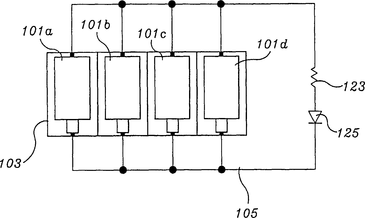 Control system of chargeable battery and its control method