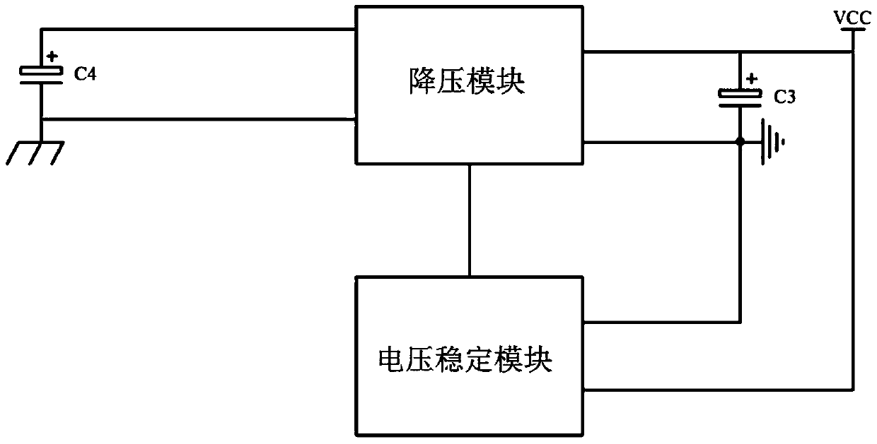 A single live wire power-taking switch