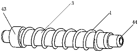Low-temperature plasmatron with double spiral electrodes