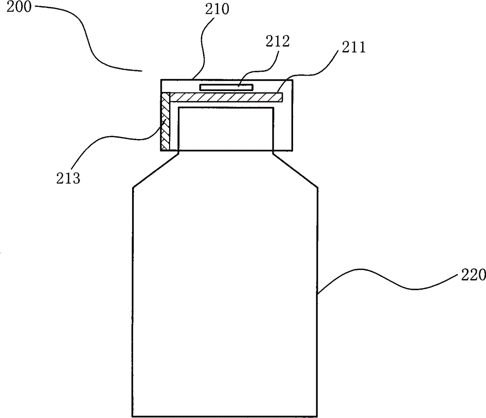 Package body capable of realizing signal emission function by power generation device