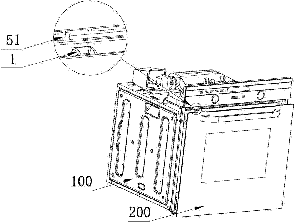 Door lock assembly and box-type electric appliance