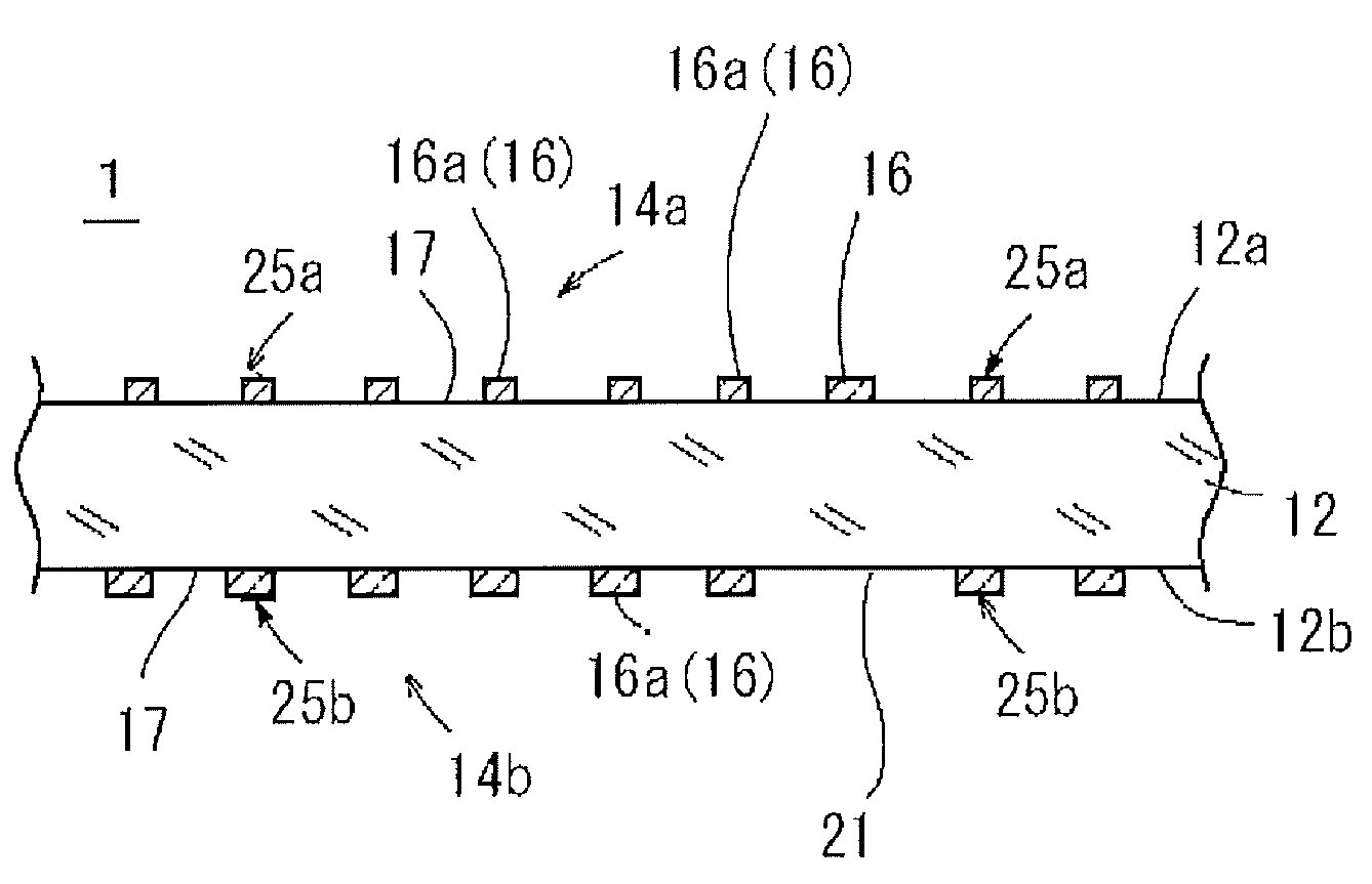 Electrode sheet for capacitance-type touch panel