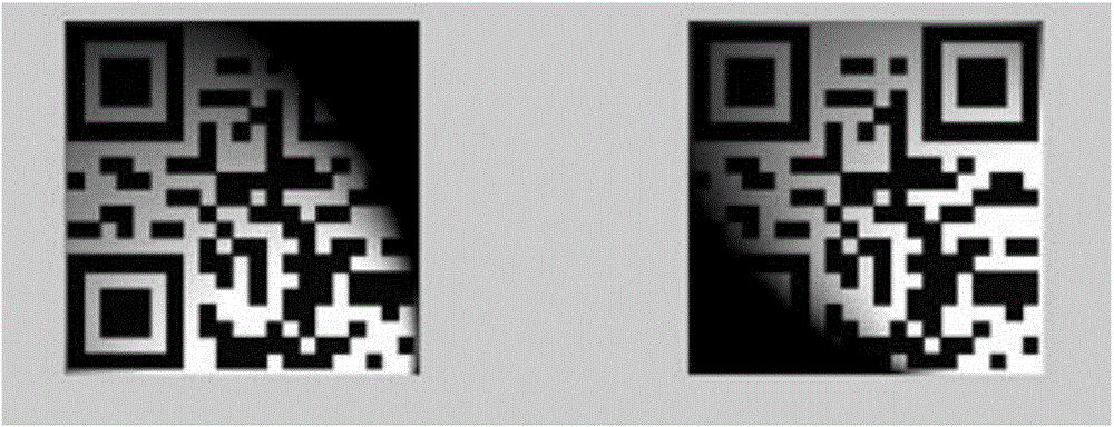 Compressed-sensing-based two-dimensional code image illumination equalization method