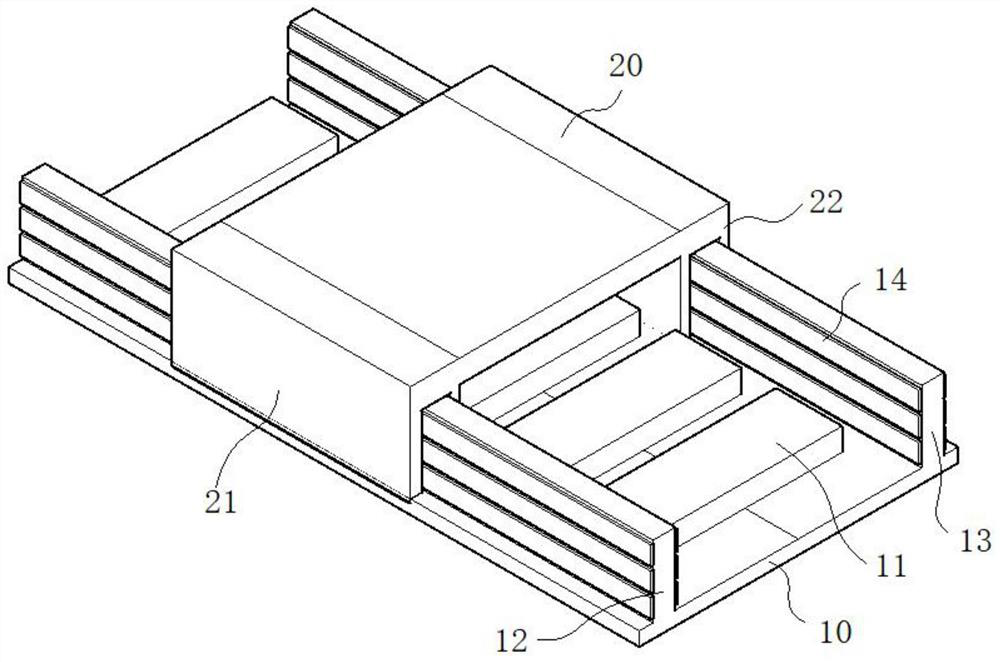 Low resistance ironless single side permanent magnet synchronous linear motor