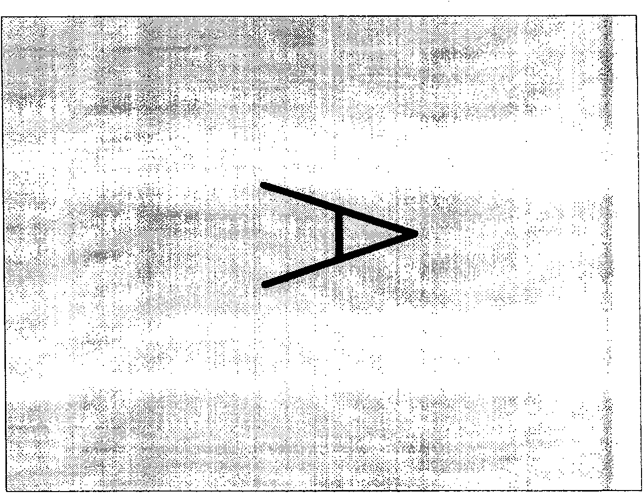 Pilotless plane landing navigation method and its device