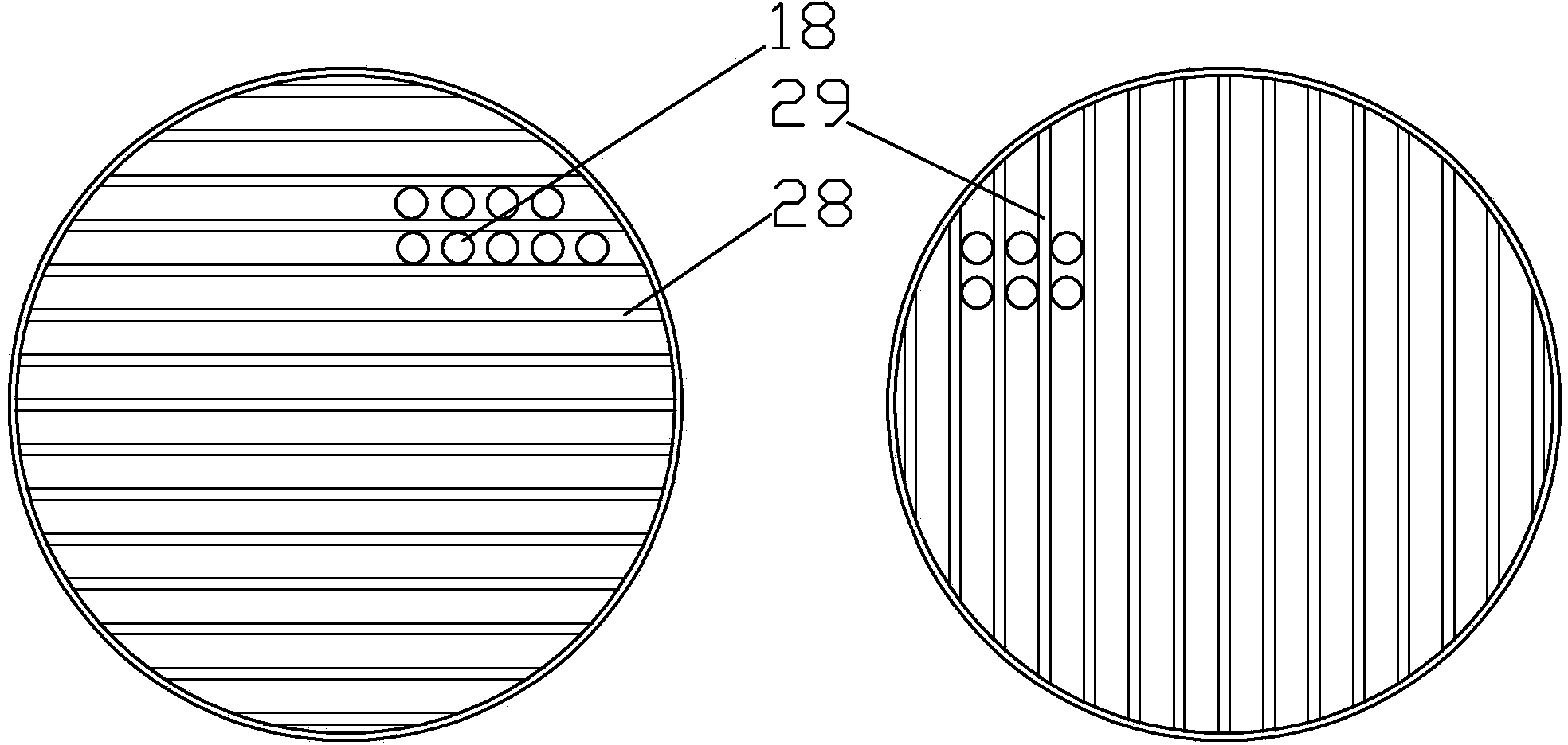 Cylindrical high-temperature biomass hot blast furnace