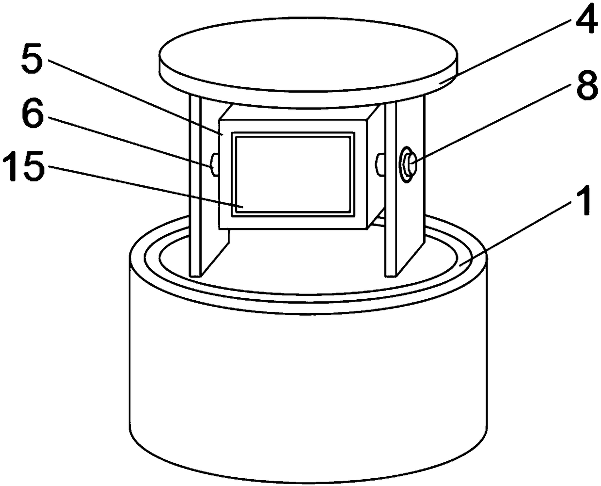 Vehicle navigation device based on Internet of things