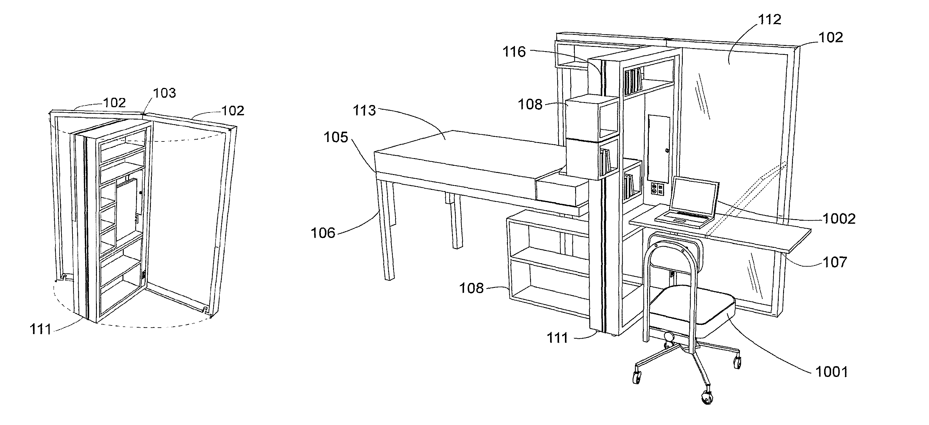 Fold up dormitory apparatus, system and method