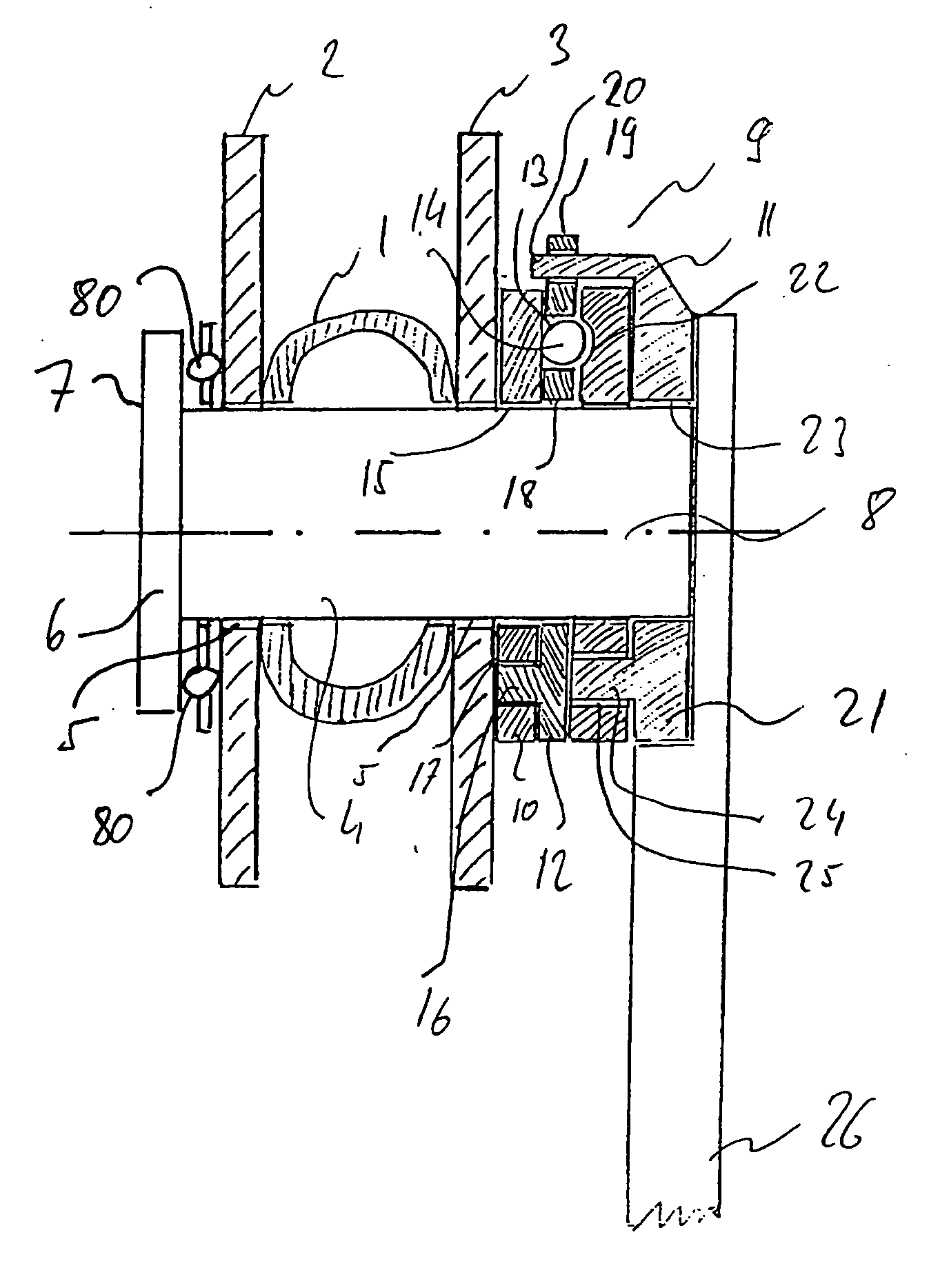 Clamping device for a steering column