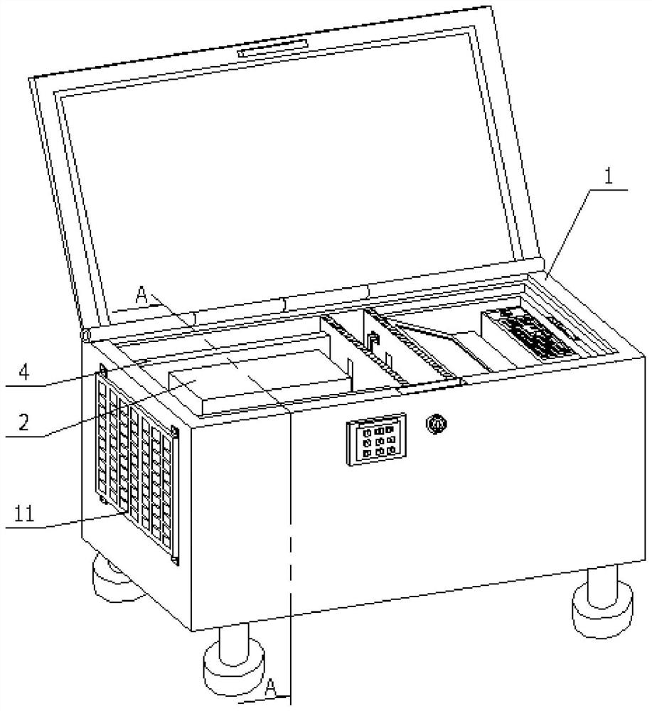 Data mining device with high safety performance