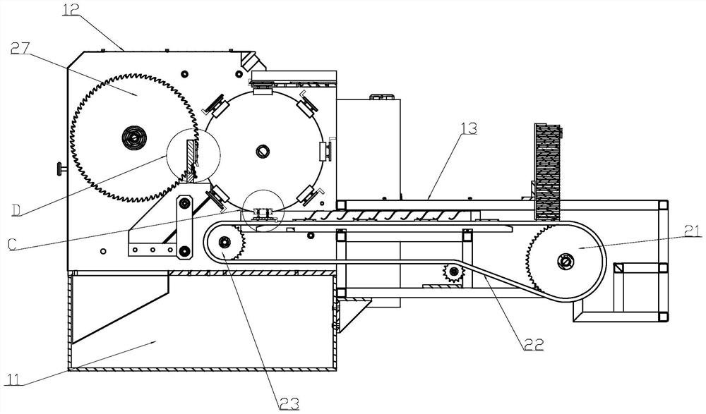 Automatic wood cutting equipment convenient to guide