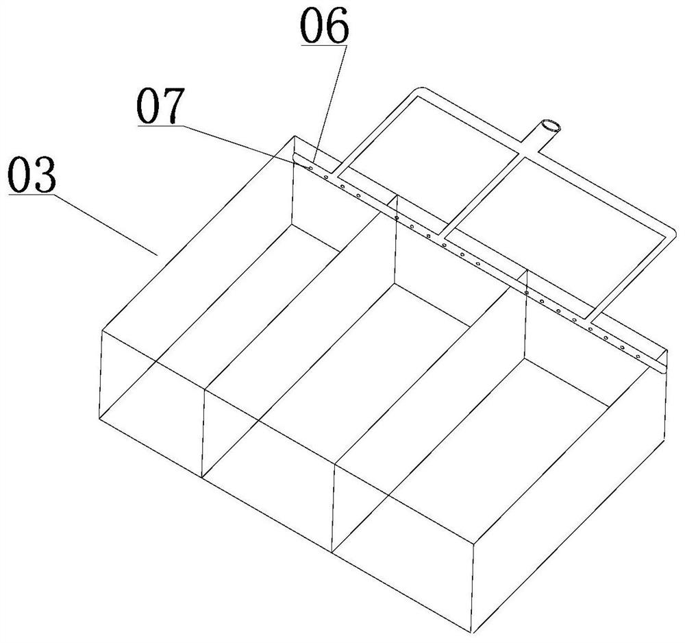 Snake three-dimensional display modular structure