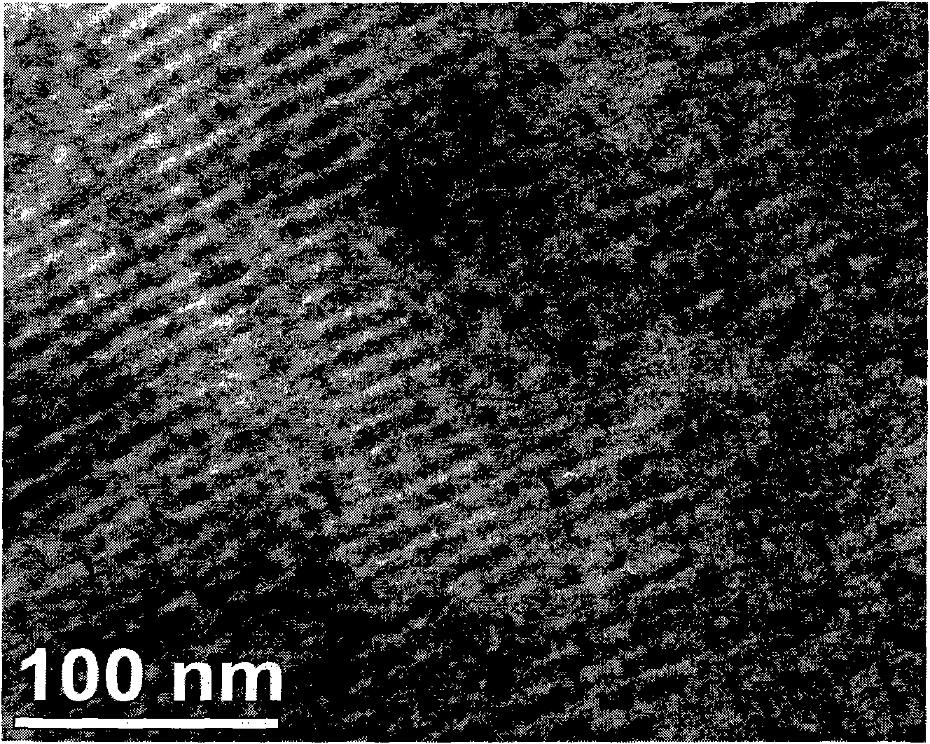 Ordered mesoporous carbon/tungsten carbide composite material and supported catalyst thereof and preparation method thereof
