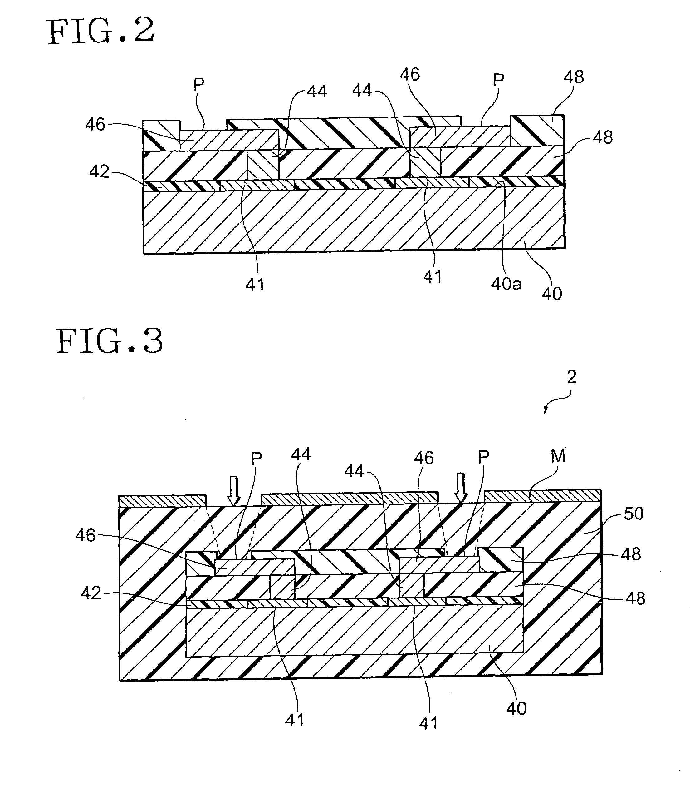 Semiconductor embedded module and method for producing the same