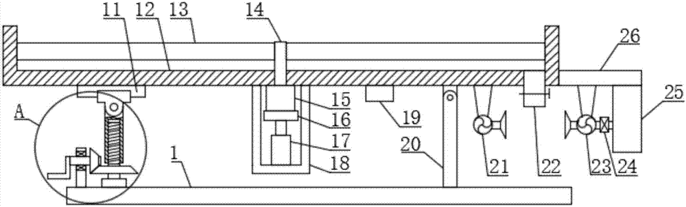 Efficient rapeseed drying and impurity removing device with convenient collecting function