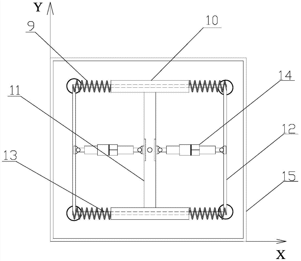 Multi-dimensional dual adjustable damping control device