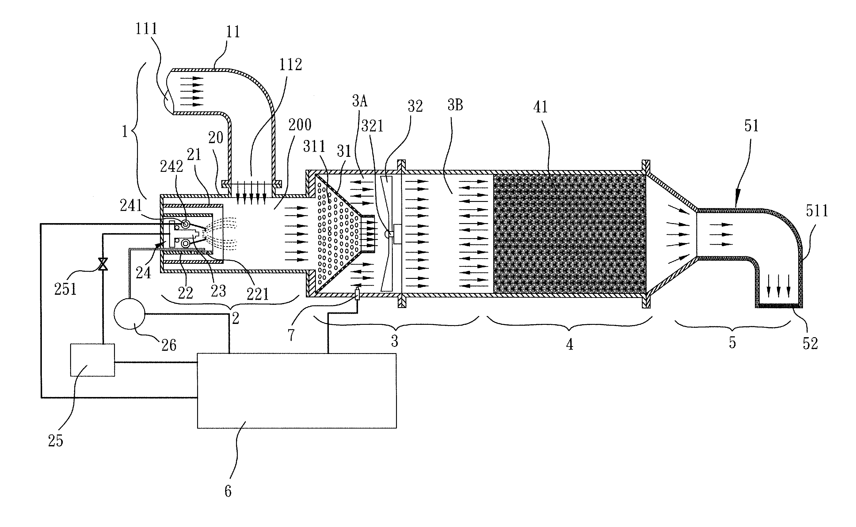 Exhaust Purification Device Capable of Performing Regeneration by Using Quick Combustion