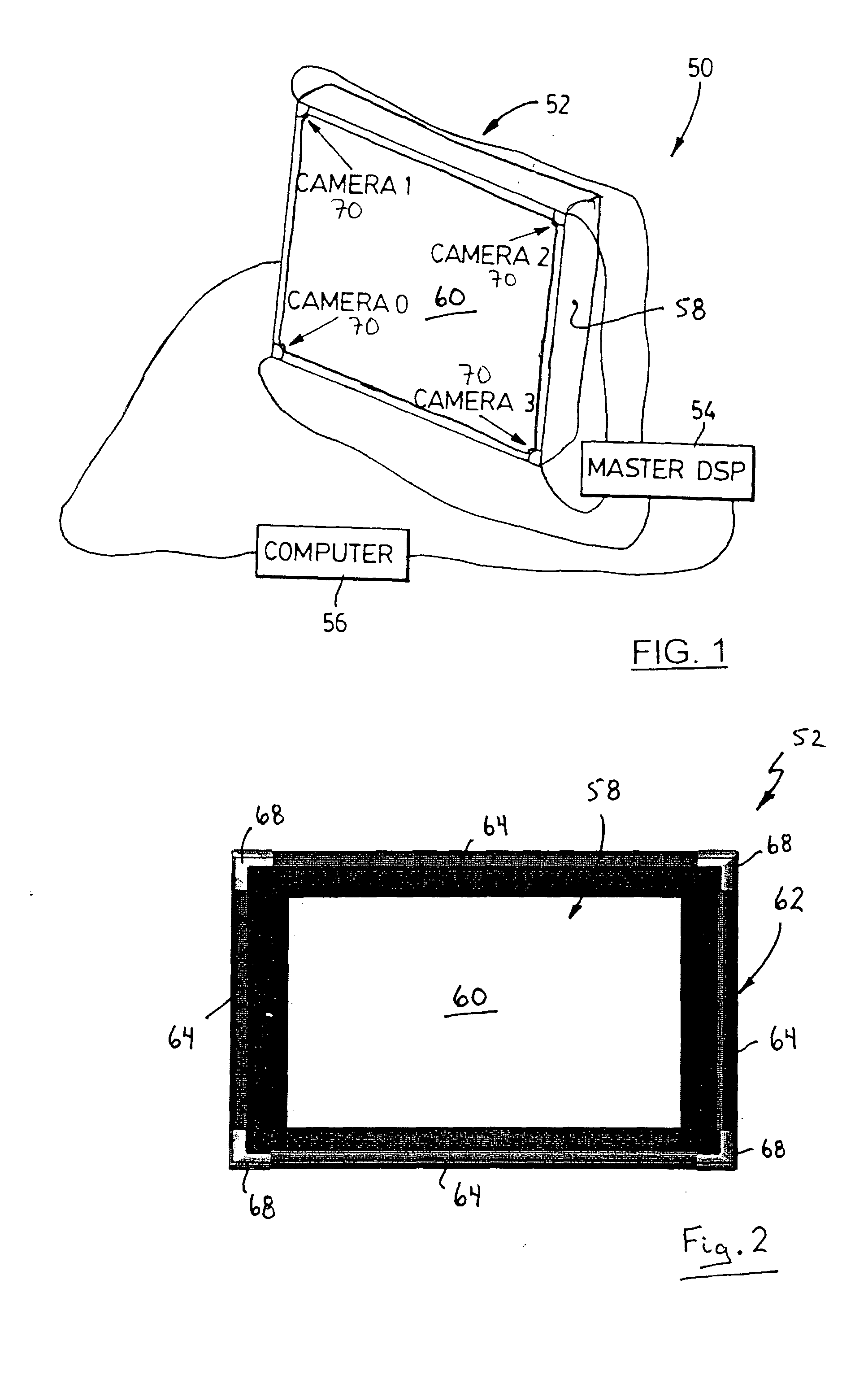 Gesture recognition method and touch system incorporating the same