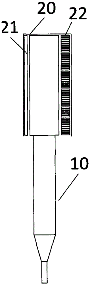 Electronic thermometer, electronic temperature measuring system and automatic reading method of mercury thermometer