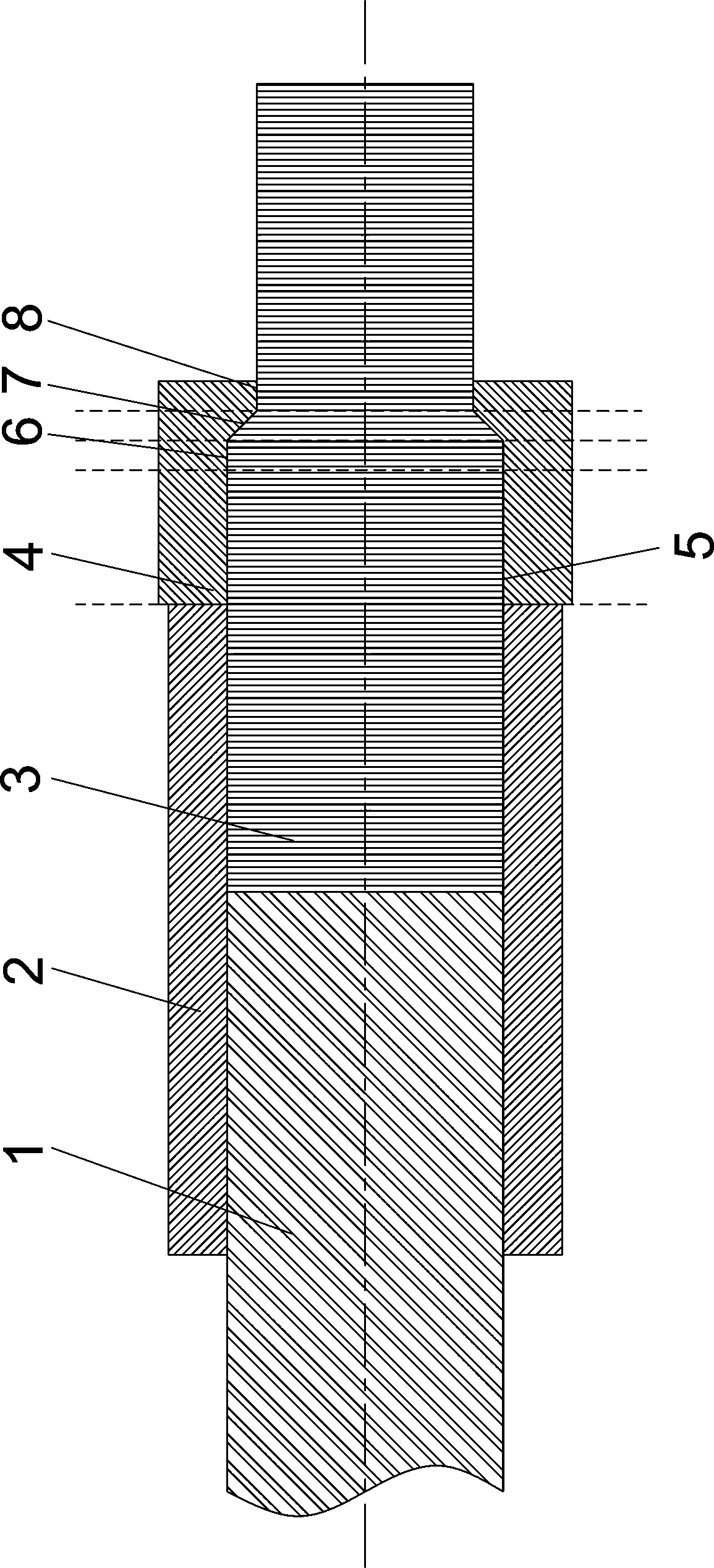 Bidirectional composite extrusion die and extrusion forming method for magnesium alloy plate and strip