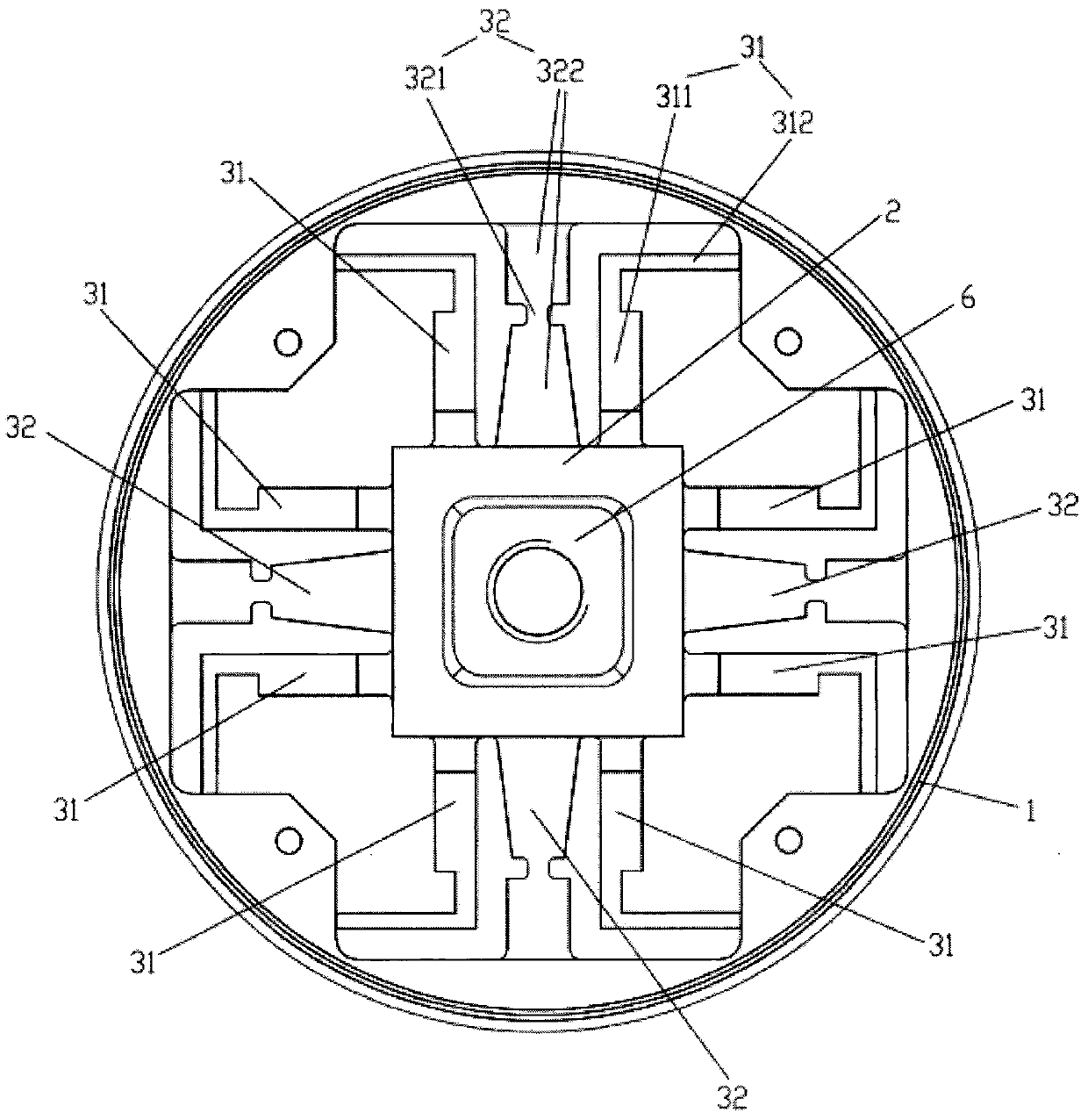 A Novel Six-dimensional Force and Torque Sensor