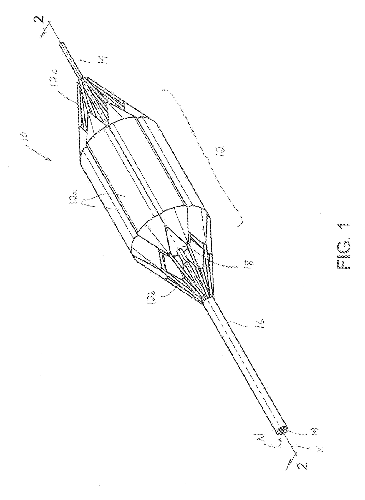 Perfusion balloon with a selectively actuatable valve