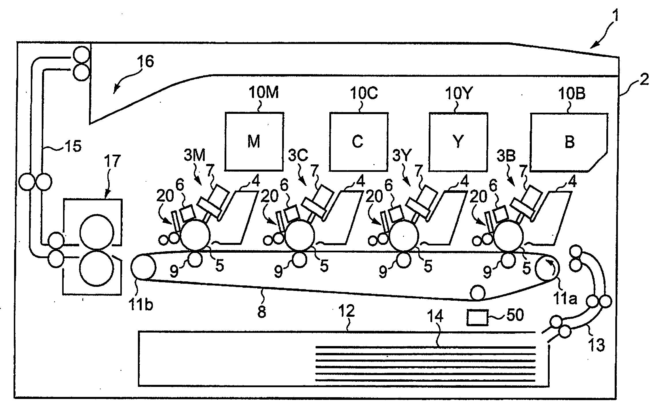 LED array exposing apparatus and image forming apparatus using the same