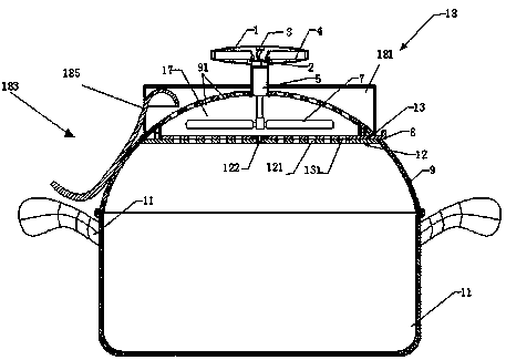Pot cover capable of achieving quick heat dissipation