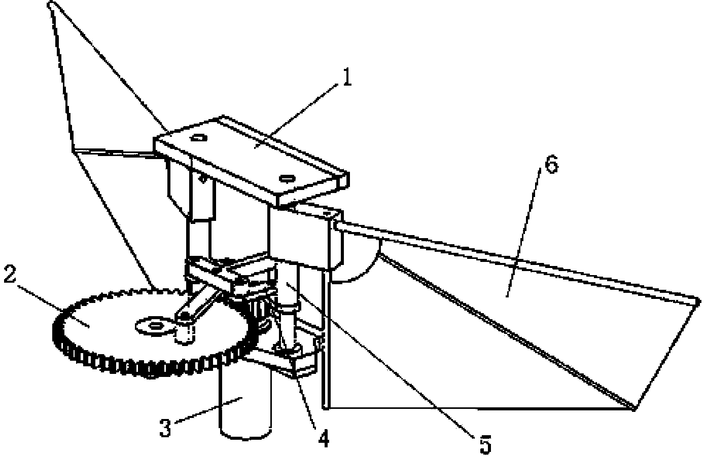 Hummingbird-wing-flapping-imitating micro air vehicle