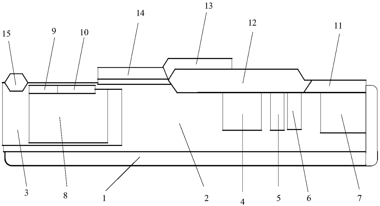 N-type LDMOS employing technology of reducing surface electric field