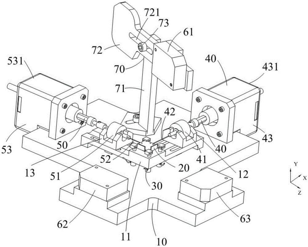 Biological soft tissue mechanical property testing instrument and biological soft tissue mechanical testing method