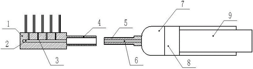 Telescopic type water spraying toothbrush