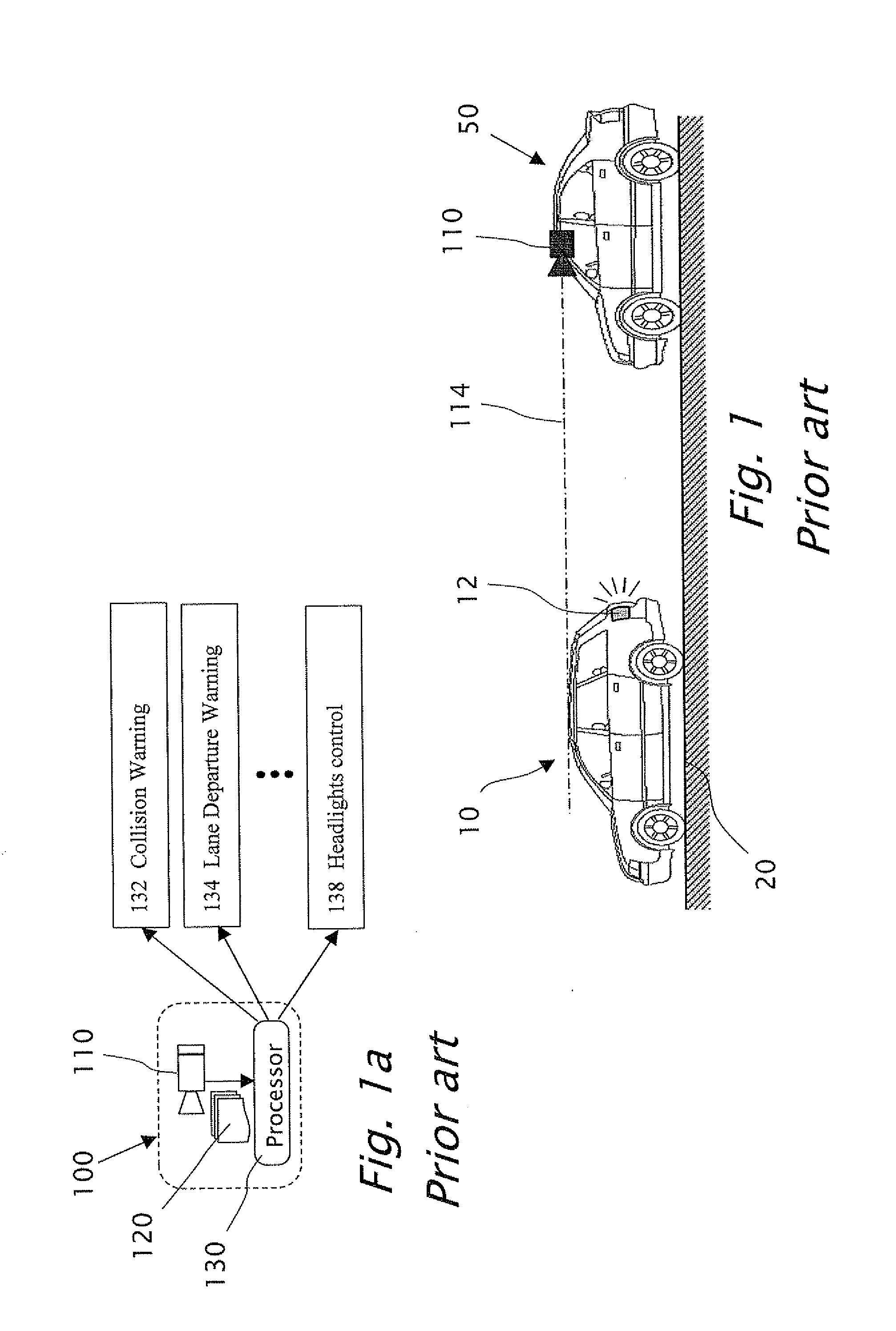 Symmetric filter patterns for enhanced performance of single and concurrent driver assistance applications