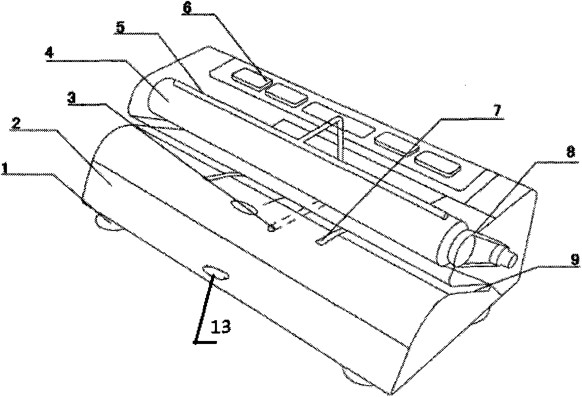Collar and cuff cleaning device