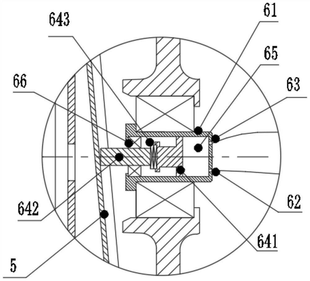 Pneumatic silicone oil fan clutch capable of automatically adjusting rotating speed