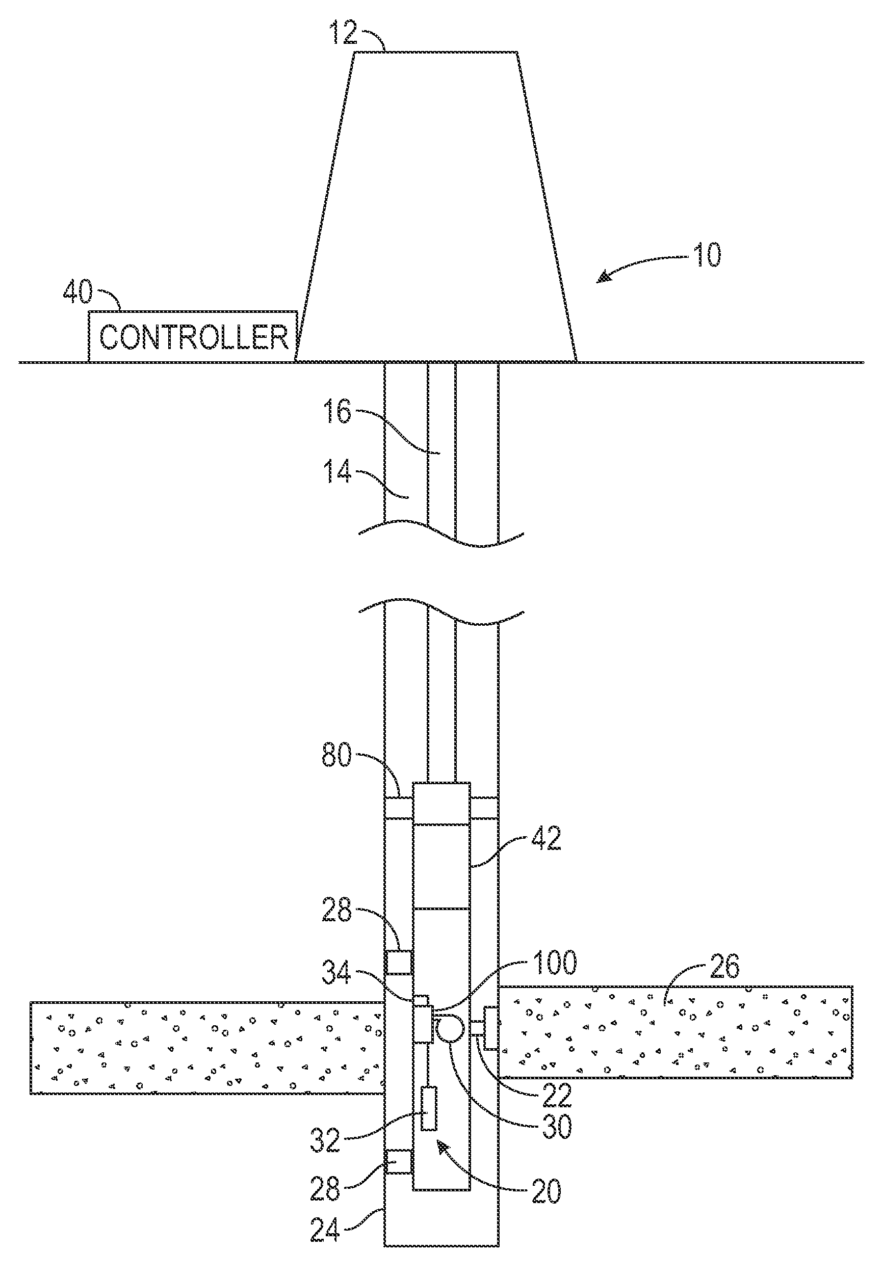 Separation system to separate phases of downhole fluids for individual analysis