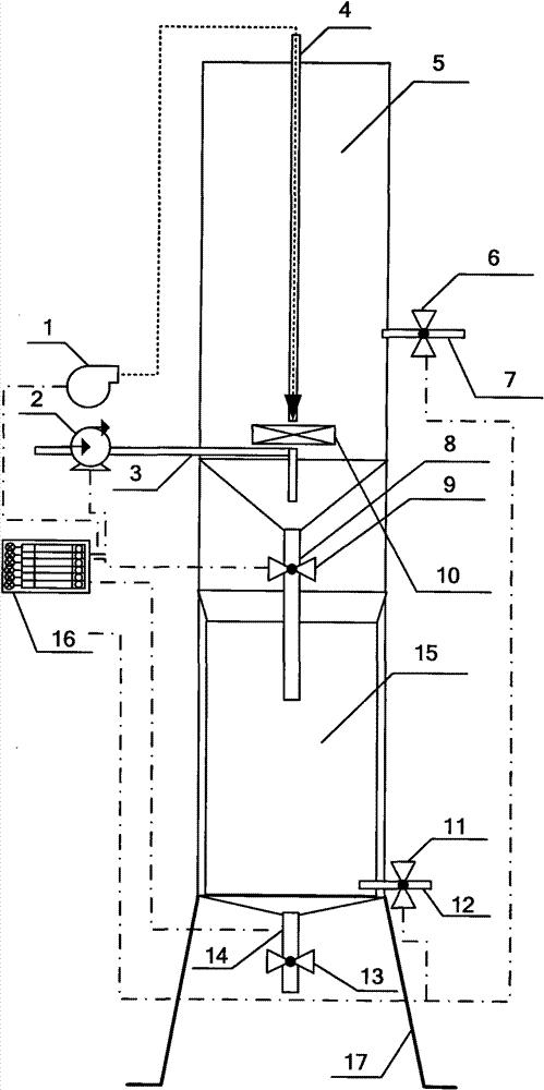 Device and method for protein feed production by recycling of aquaculture wastewater treatment process
