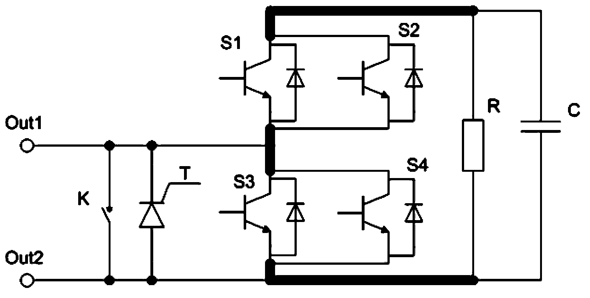 Parallel IGBT power unit