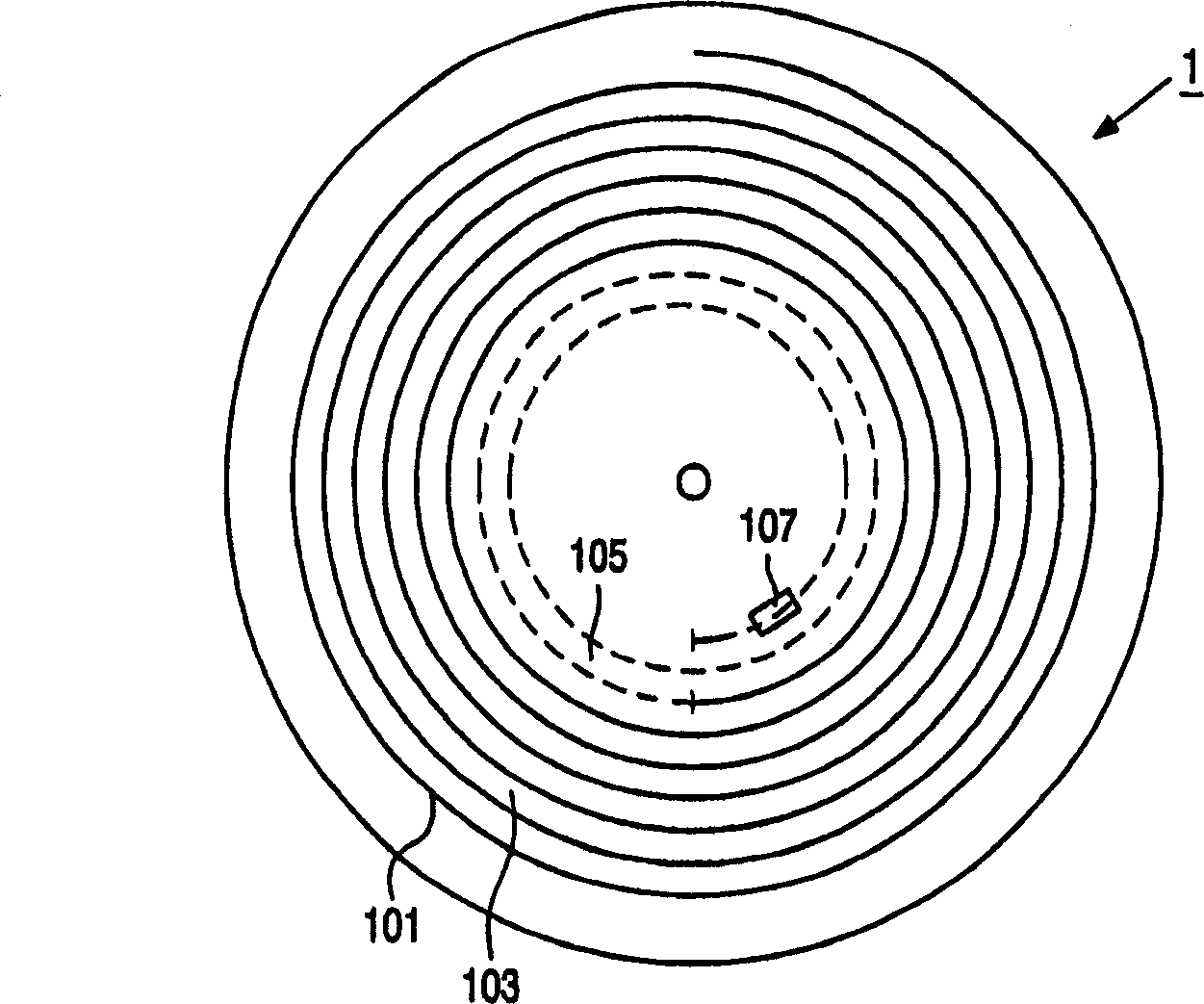 Method and device for determining a set of recording pulse series parameters for optical carrier recording, and optical record carrier