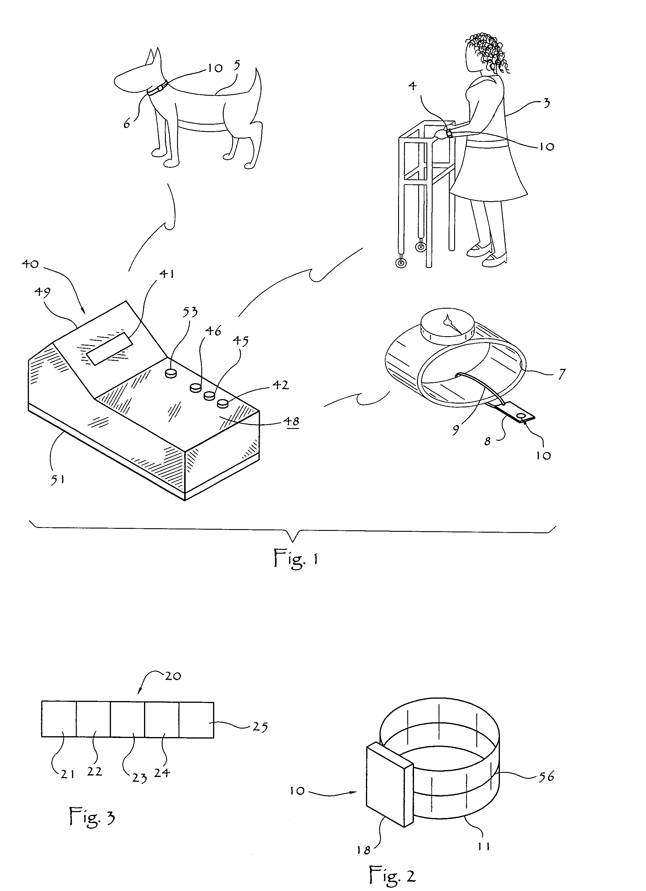 Wireless item location monitoring system and method
