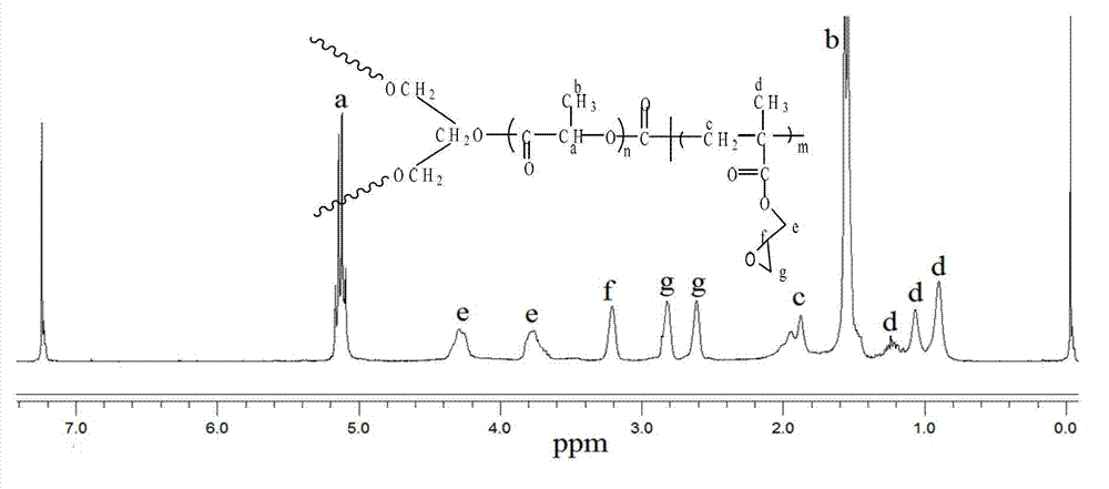 Polylactic acid segmented copolymer and modified polylactic acid preparation method