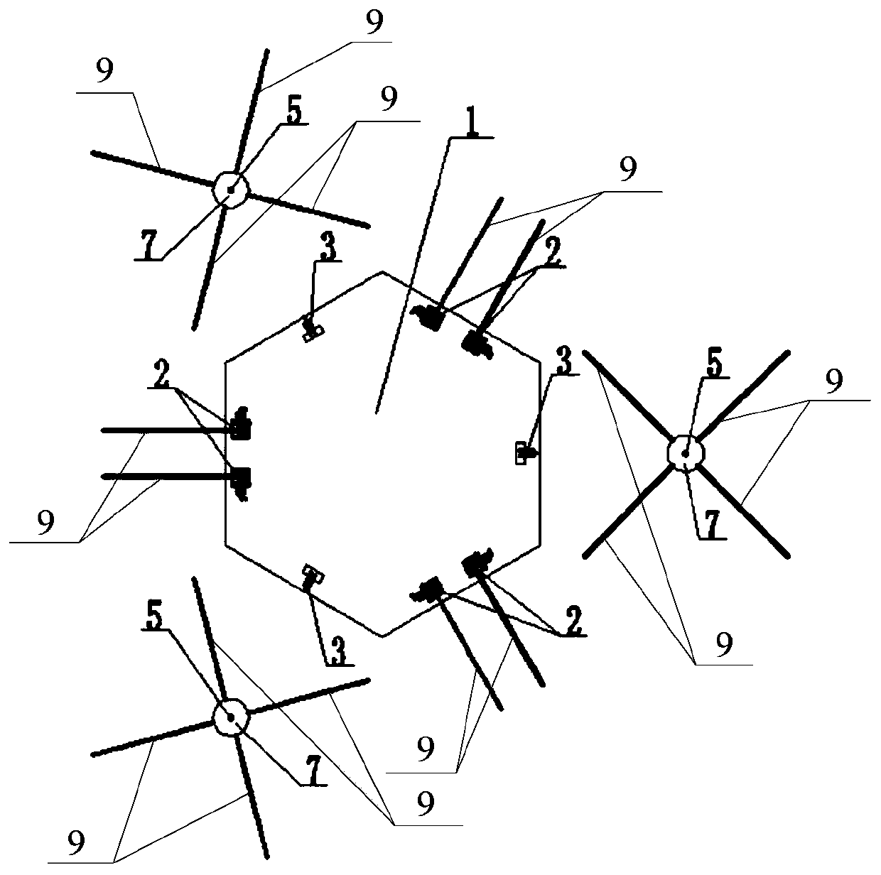 An all-round floating fuel supply system and its operation method