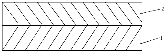 Polyethylene acetate cotton ground mat fitting Chinese art paper transfer printing process