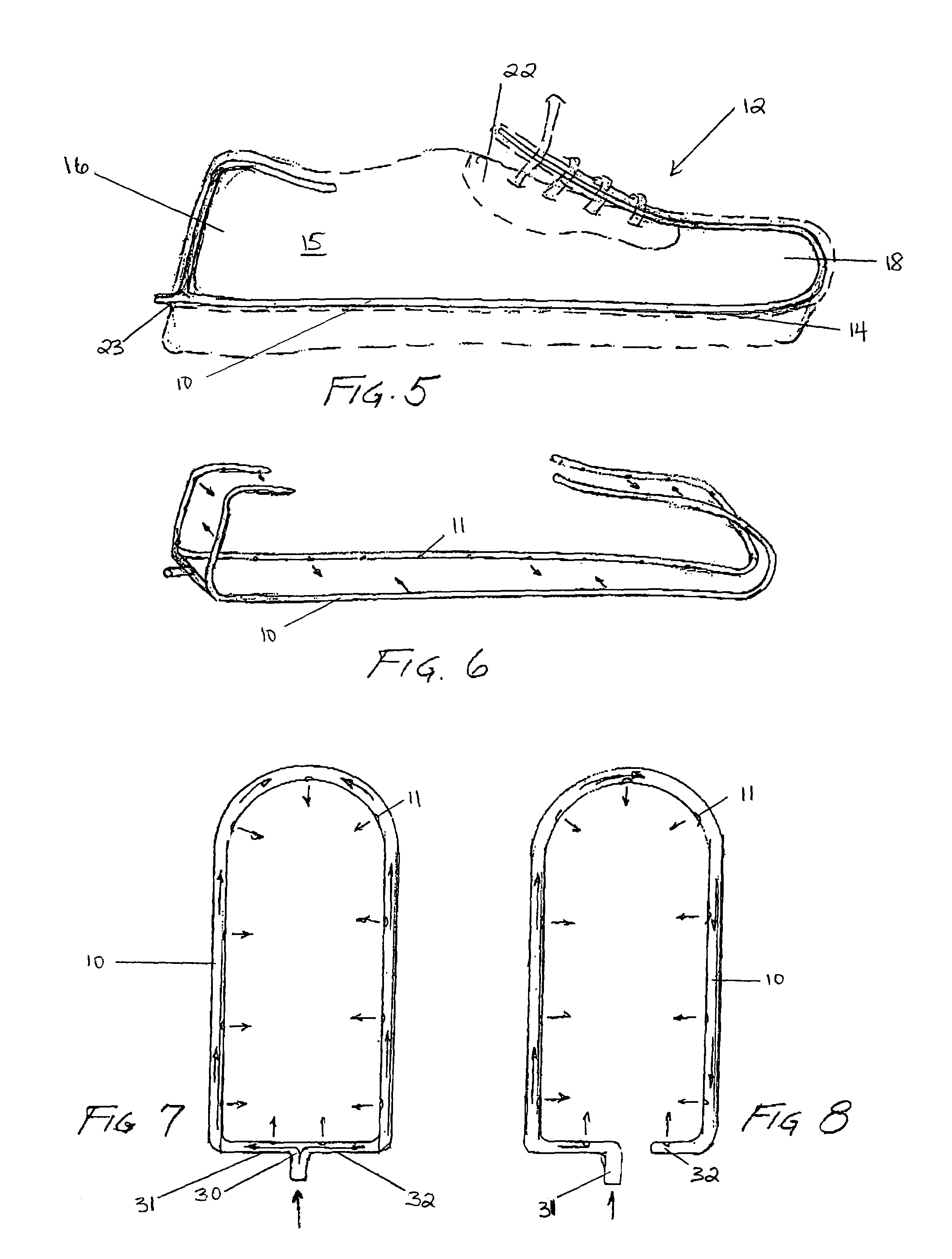 Foot pain-relieving articles and method thereof