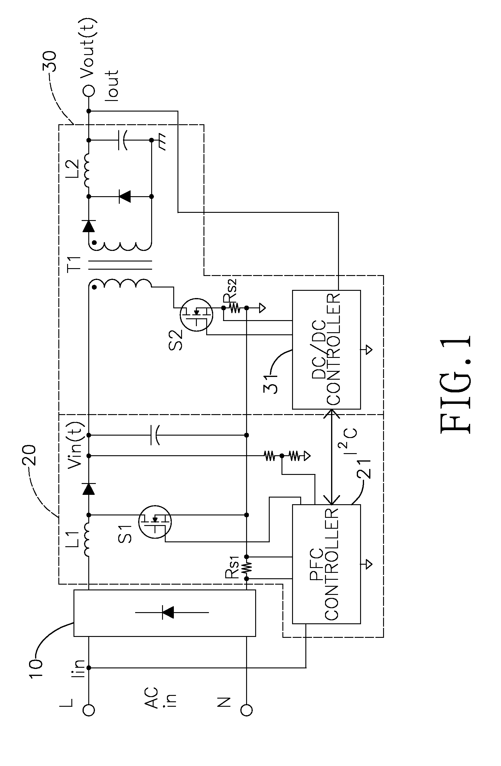 Power supply and method for compensating low-frequency output voltage ripple thereof