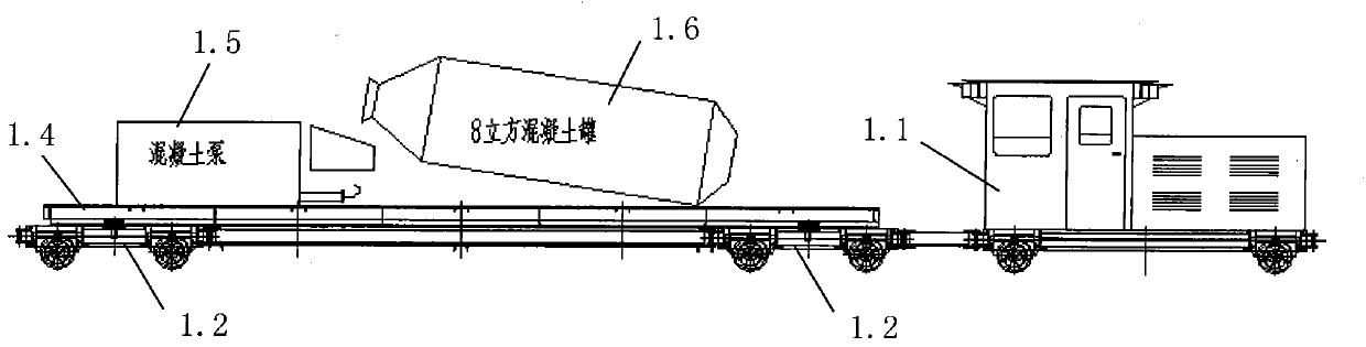 Technology of laying transport rails with track skeletons
