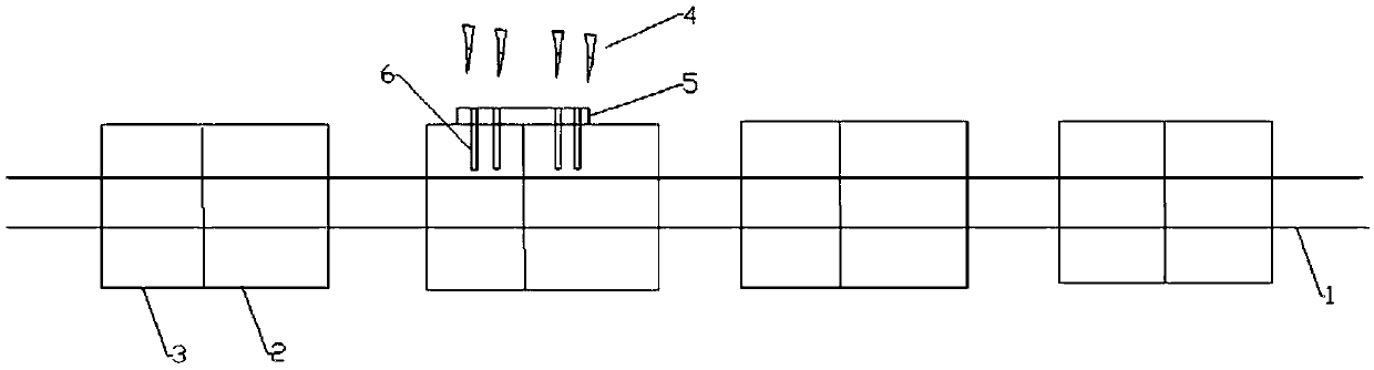 Electronic spinal fracture carrying correcting model