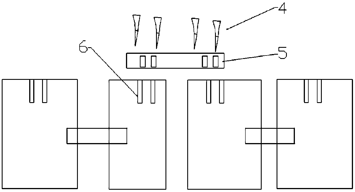 Electronic spinal fracture carrying correcting model